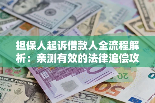 济南担保人起诉借款人全流程解析：亲测有效的法律追偿攻略