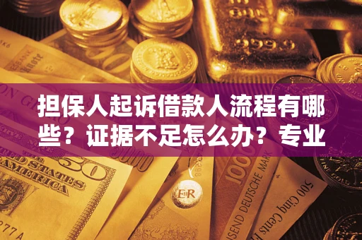 济南担保人起诉借款人流程有哪些？证据不足怎么办？专业律师解答