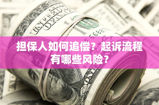 济南担保人如何追偿？起诉流程有哪些风险？