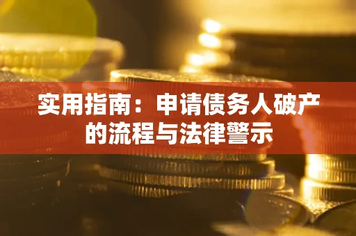 济南实用指南：申请债务人破产的流程与法律警示